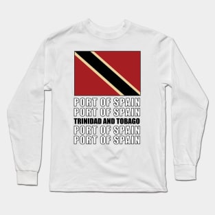 Flag of Trinidad and Tobago Long Sleeve T-Shirt